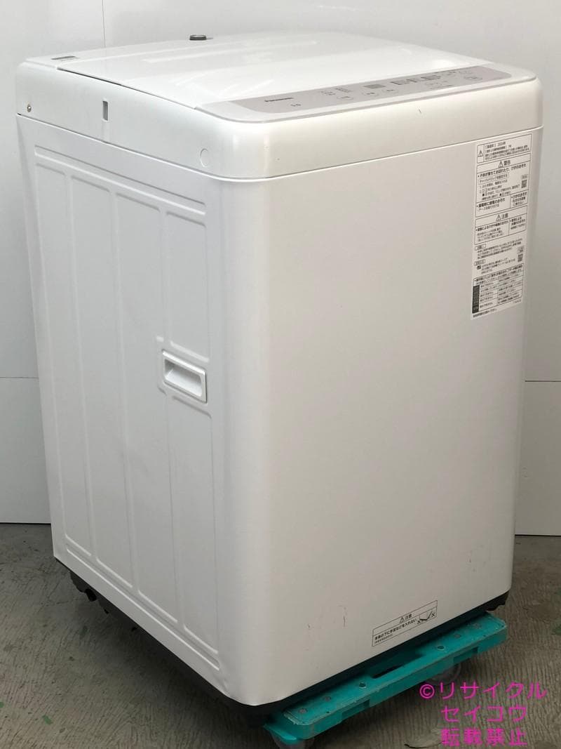 【中古】パナソニック洗濯機 5Kg 2024年式2601251851