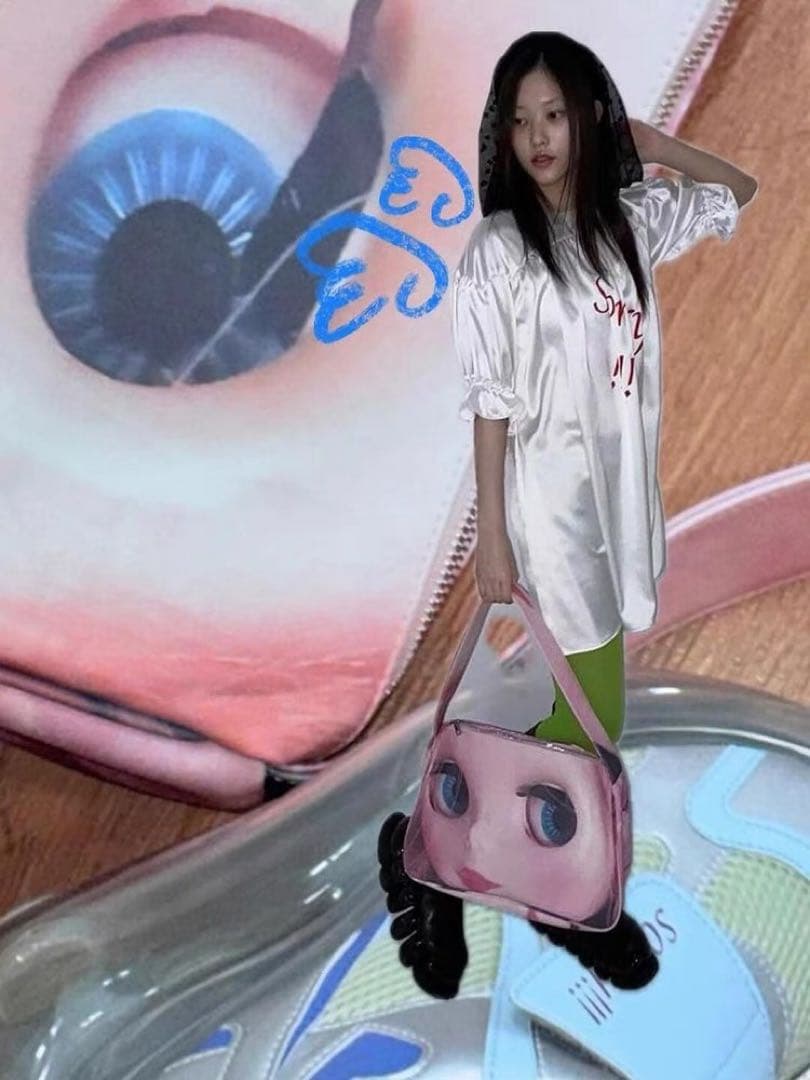 I’m sorry by petra collins ピンクショルダーバッグf8