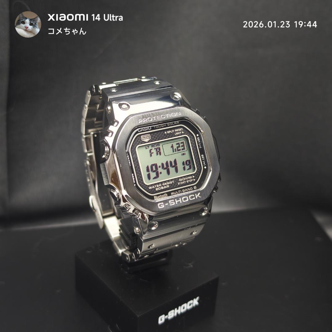 【美品】カシオ G-SHOCK　GMW-B5000D-1JF
