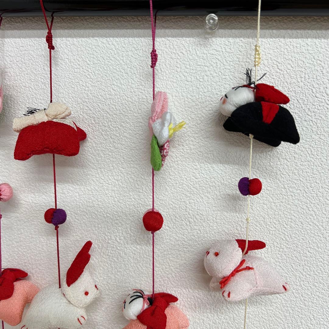 雛人形　桃の節句　ちりめんつるし飾りまとめ売り