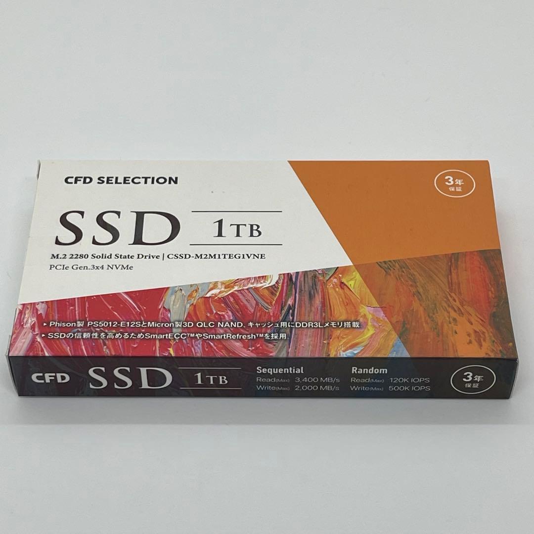 新品未開封 M.2 SSD 1TB CFD EG1VNE NVMe