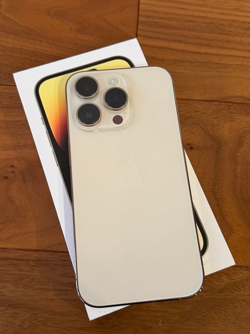【値下げ】iPhone 14 Pro 256GB ゴールド SIMフリー