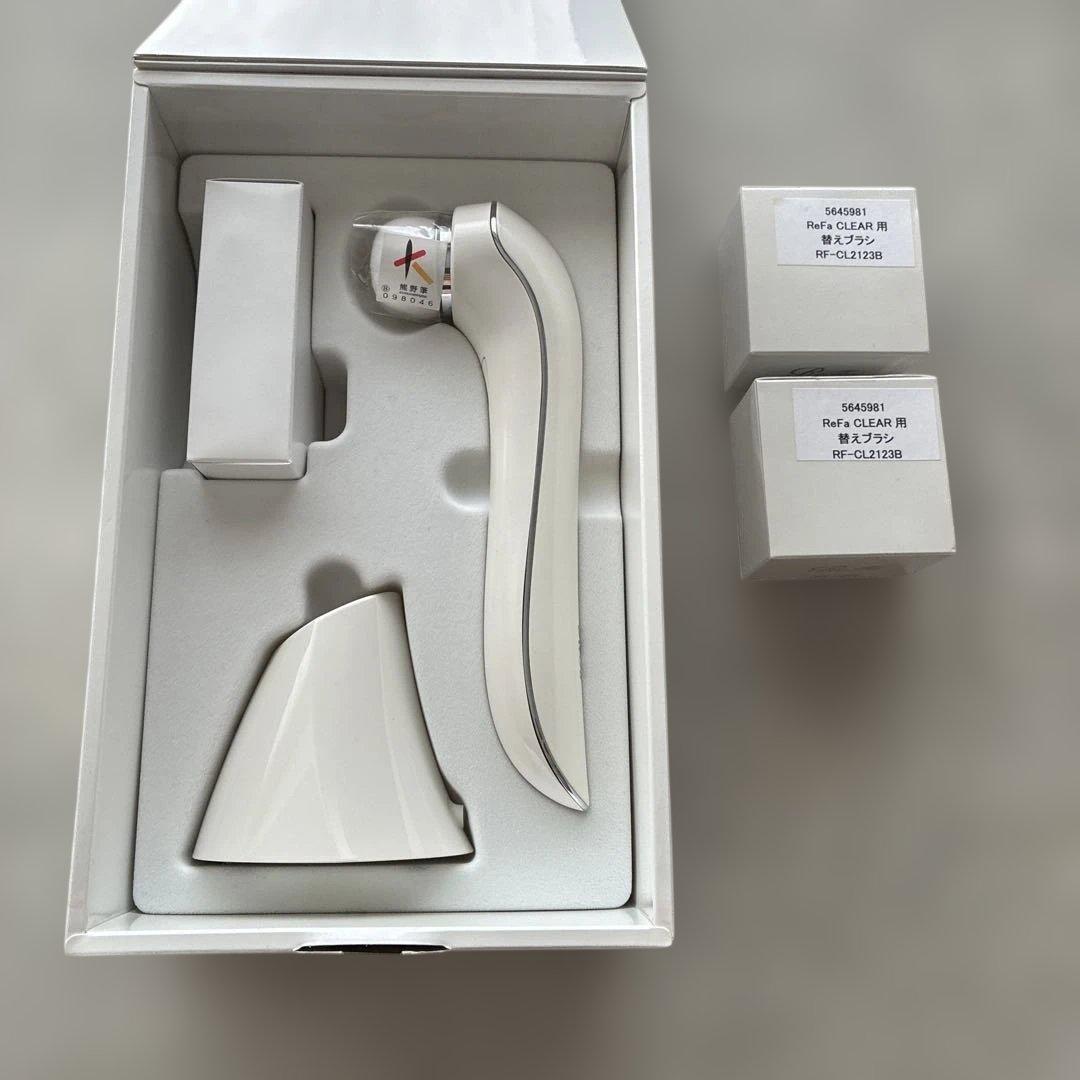 ReFa CLEAR（リファクリア）　替えブラシ２個つき