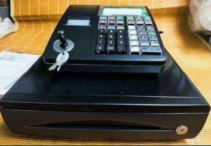 カシオレジスター　TE-400　フル設定無料　PC連携売上管理　0808433