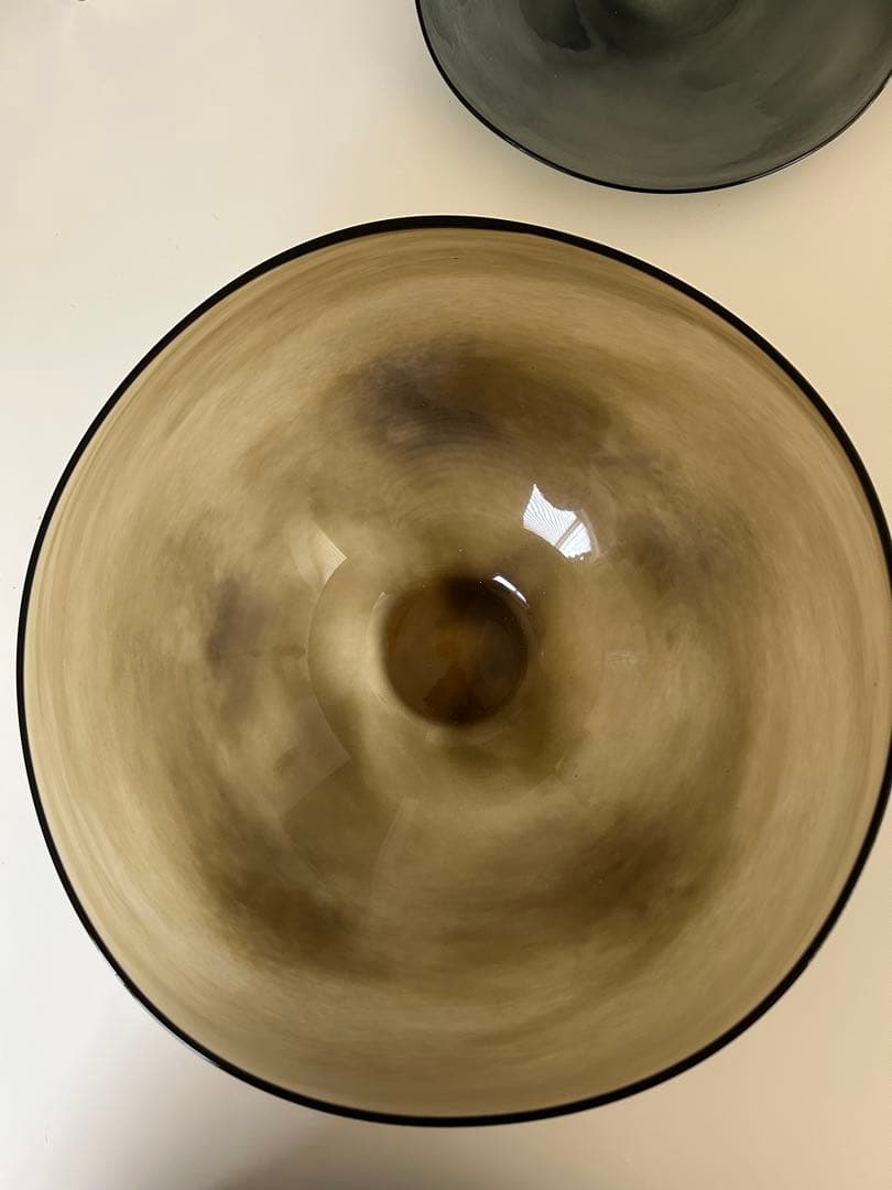 frescoフレスコ　ガラスのボウルとプレート