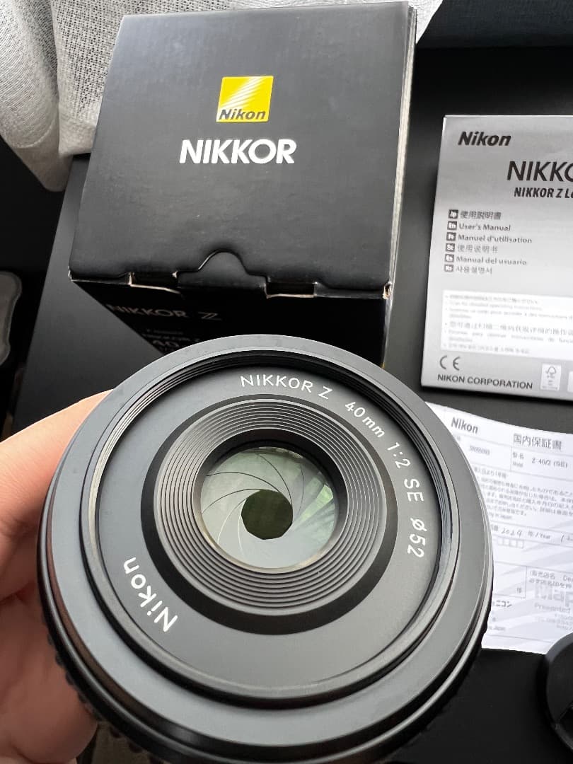 NIKKOR Z 40mm f/2 SE レンズ