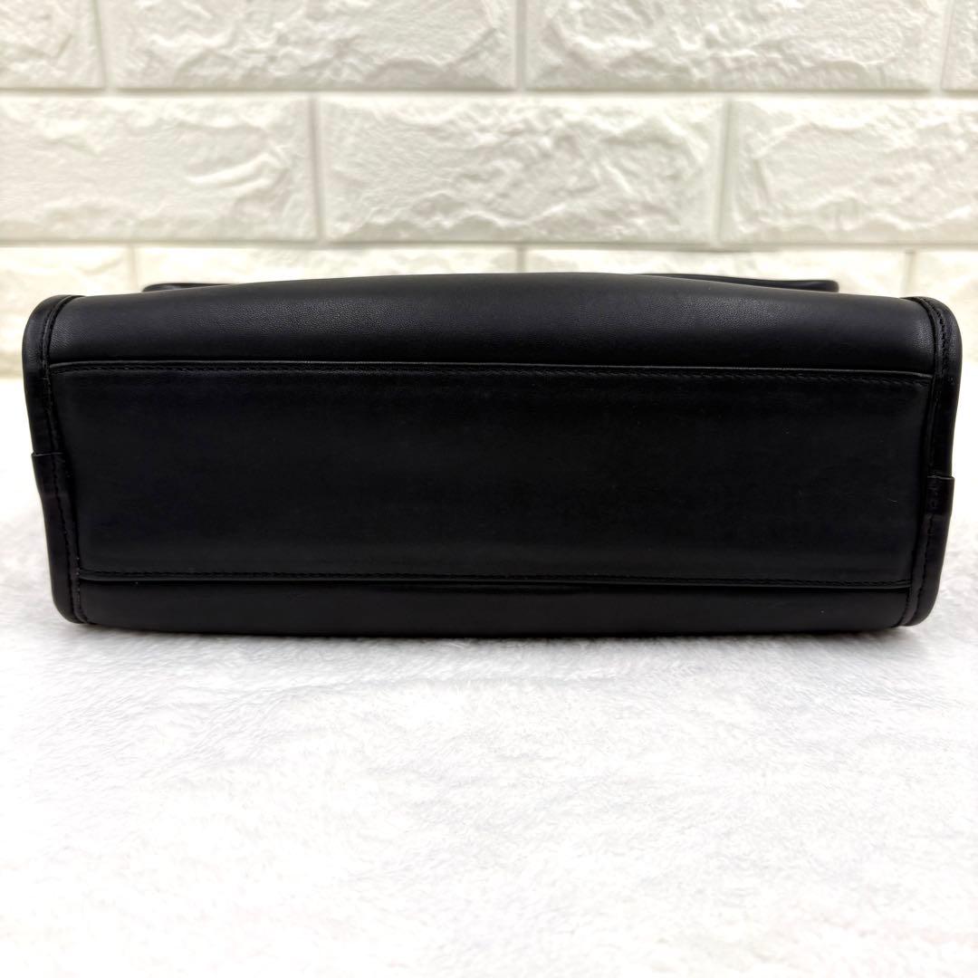 COACH　オールドコーチ　ターンロック　ショルダーバッグ　２way　ブラック