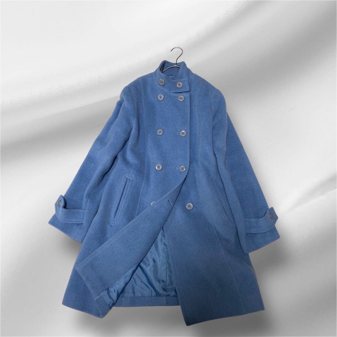 大きいサイズ！CPA/ステンカラー/ウール/アンゴラコート13