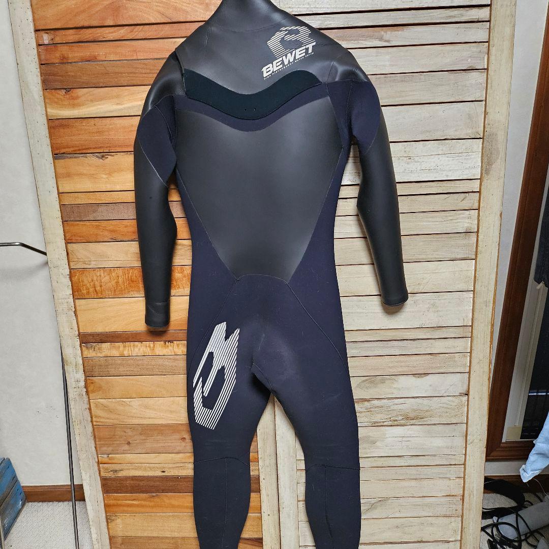BEWET フルスーツ ウェットスーツ 黒 ノンジップ 裏地起毛 XL程？