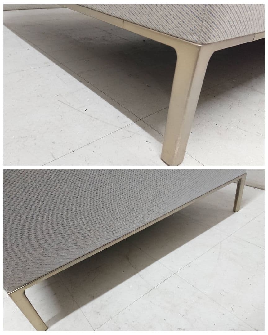 Cassina ixc CRAB コンフォート 2Pソファ シャンパンゴールド