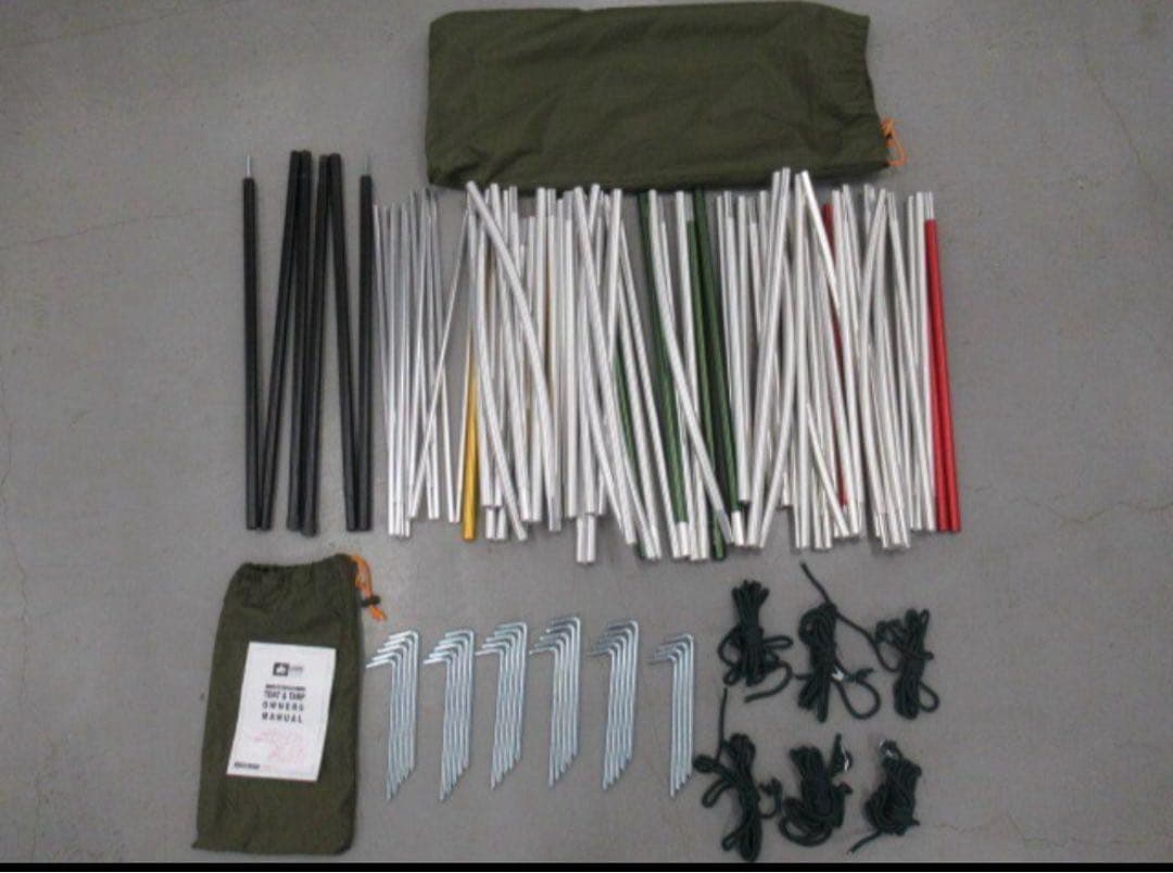 一式　LOGOS プレミアムテントマット グランドシート付