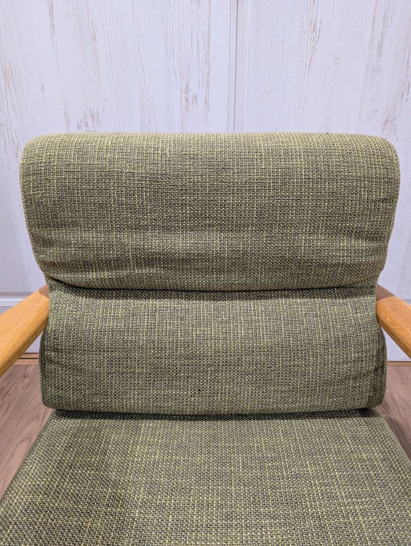 天然木オーク材 1Pソファ 天然木オーク材 北欧スタイル　オークライフ