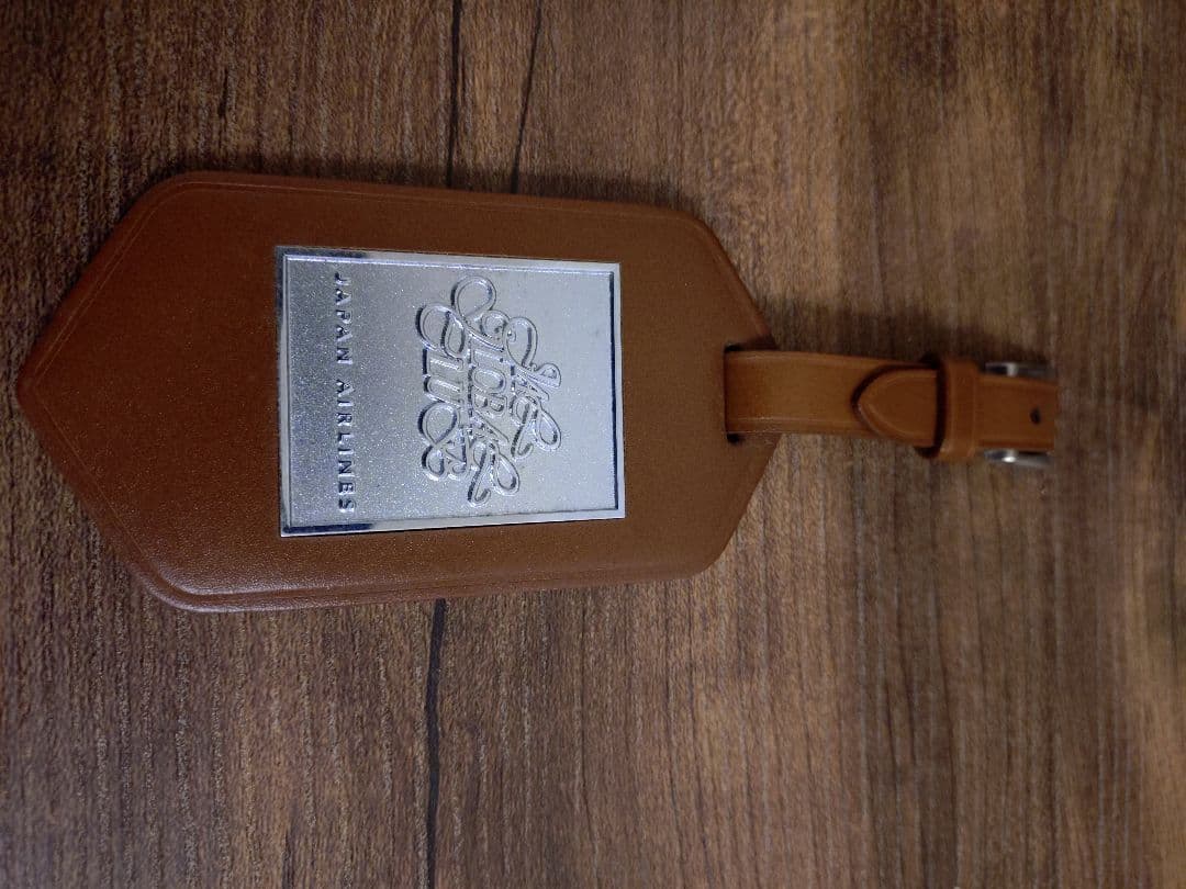 JAL グローバル 茶亀タグ JGCネームタグ