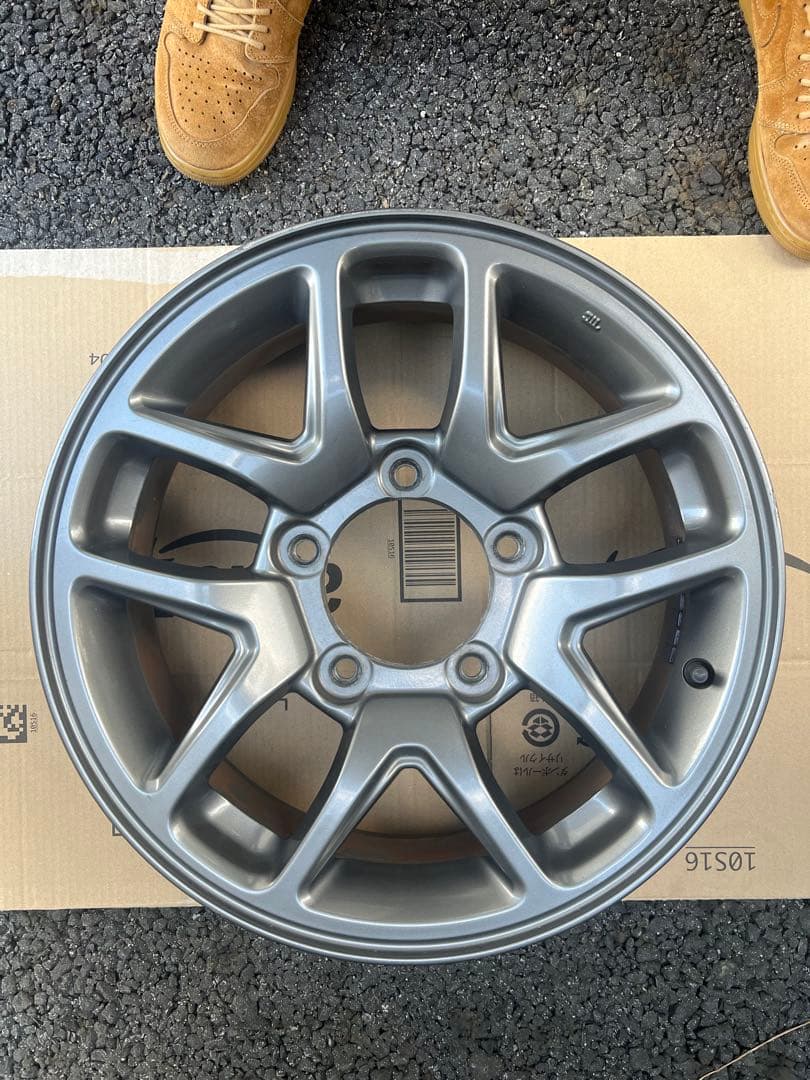 ジムニーJB64XC 純正ホイール 16インチ 5スポークホイール 4個セット