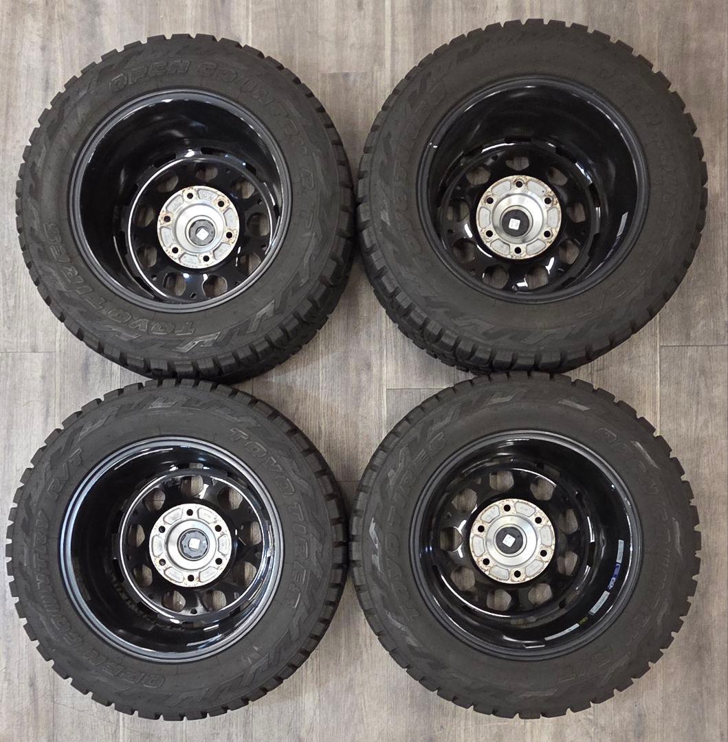 トーヨータイヤ オープンカントリー RAYS チームデイトナ 4本セット