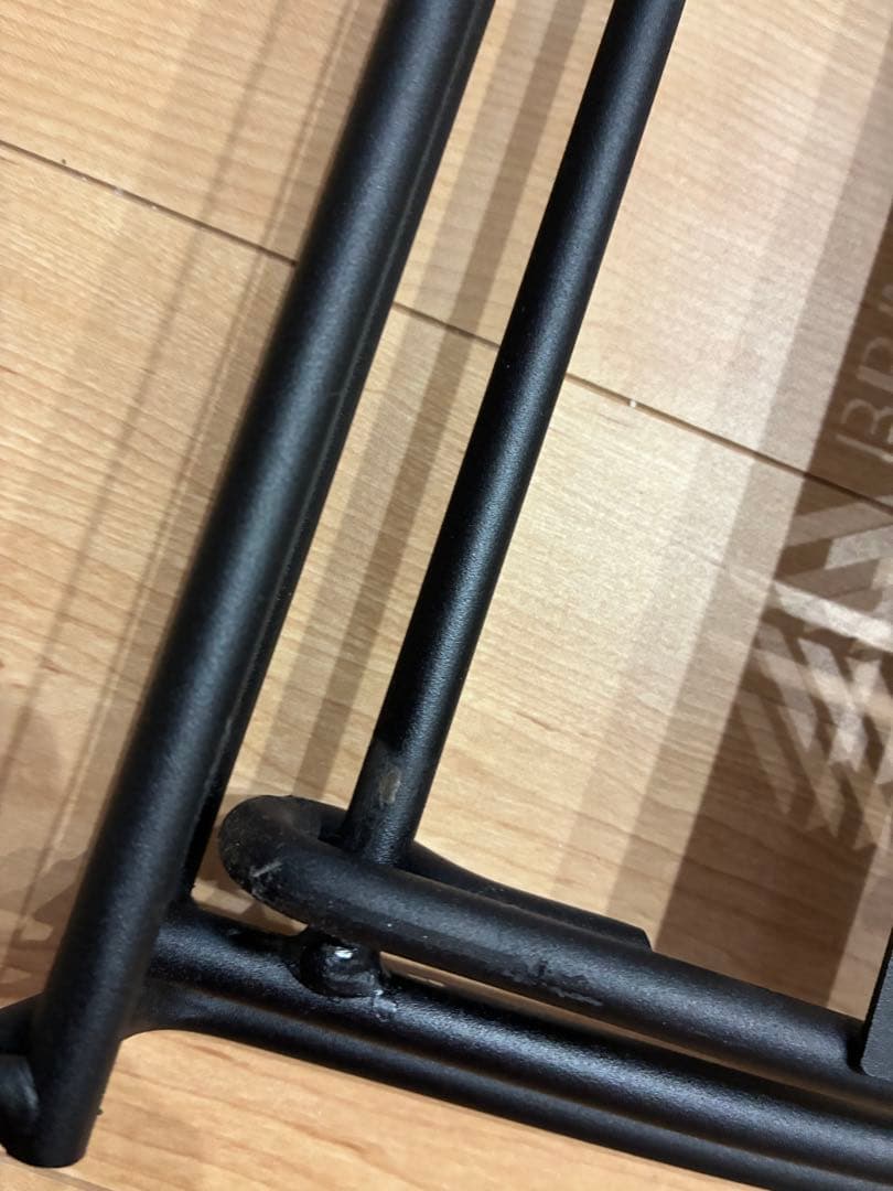 葉月　BLACK DESIGN　プレート　２枚付き（ツリー柄）　アイアンラック