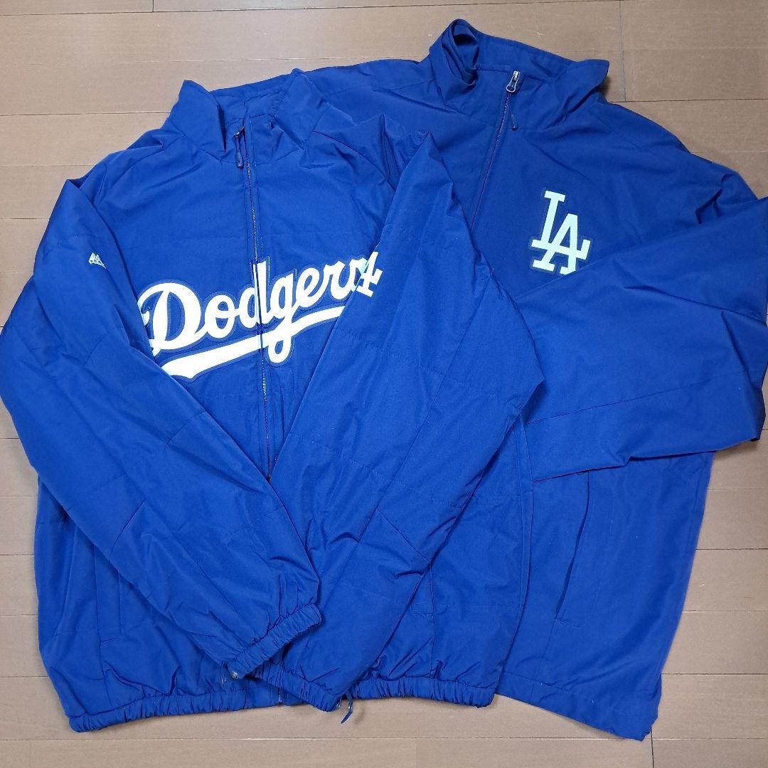 Majestic ドジャース 中綿ジャンパー+アウタージャンパー　スタジャン