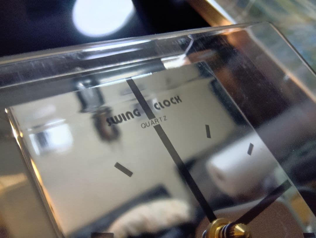 1980's　フランス　ジャックノエル　スペースエイジ　メタル　スイングクロック