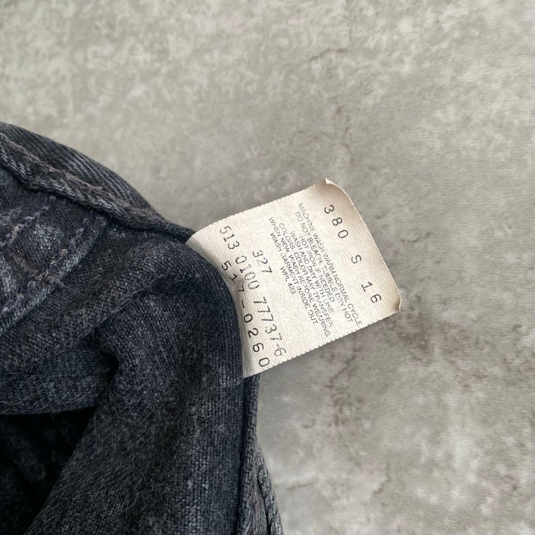 00s Levis 517 ブラック デニム パンツ USA製 W36 L34