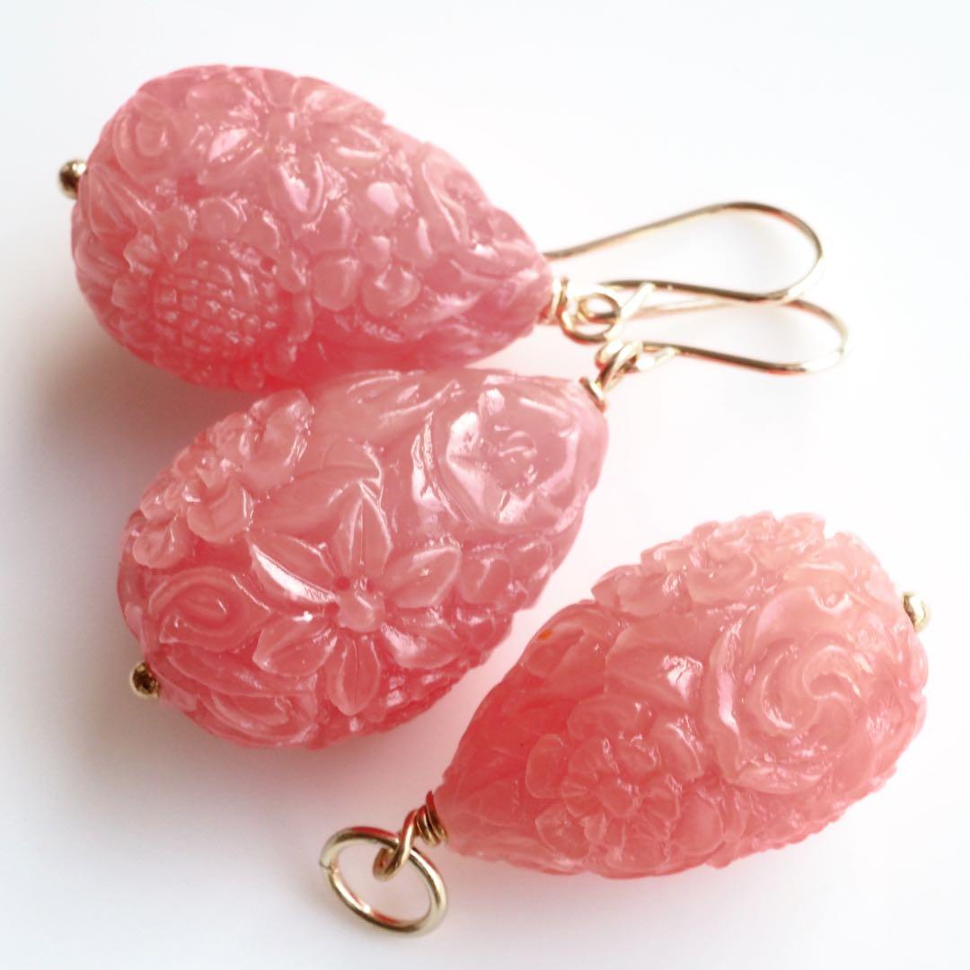 【もも】✳︎SALE✳︎天然トパーズの華奢ゴムブレスレット