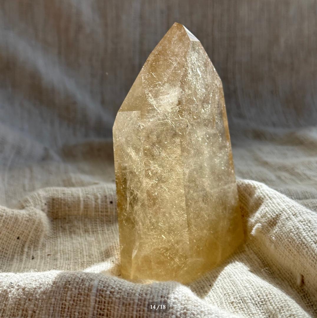 非加熱【シトリン】 天然 シトリン ポイント ブラジル産