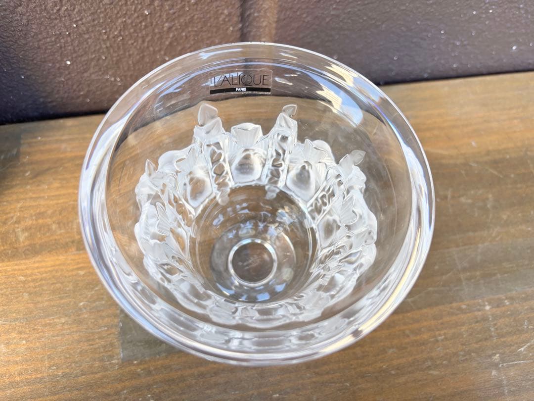 ラリック ガラス フラワーベース 花瓶