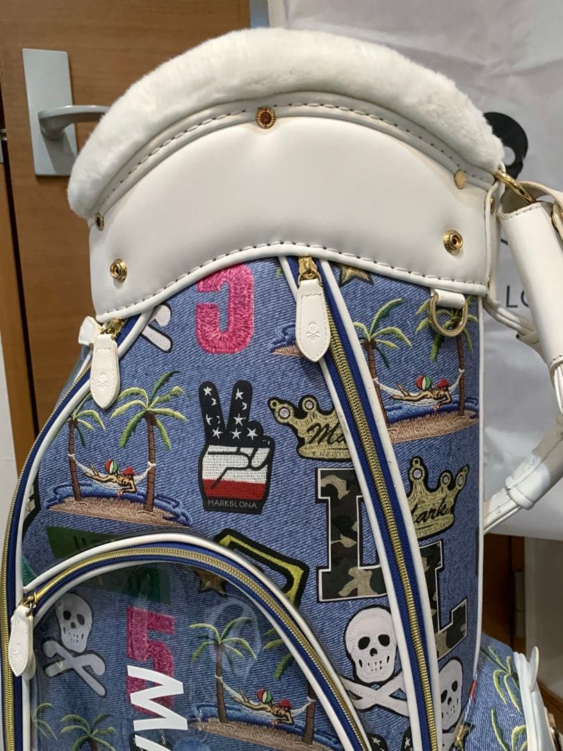 即完売　正規品　良品限定　マークアンドロナ　MARK＆LONA キャディバッグ