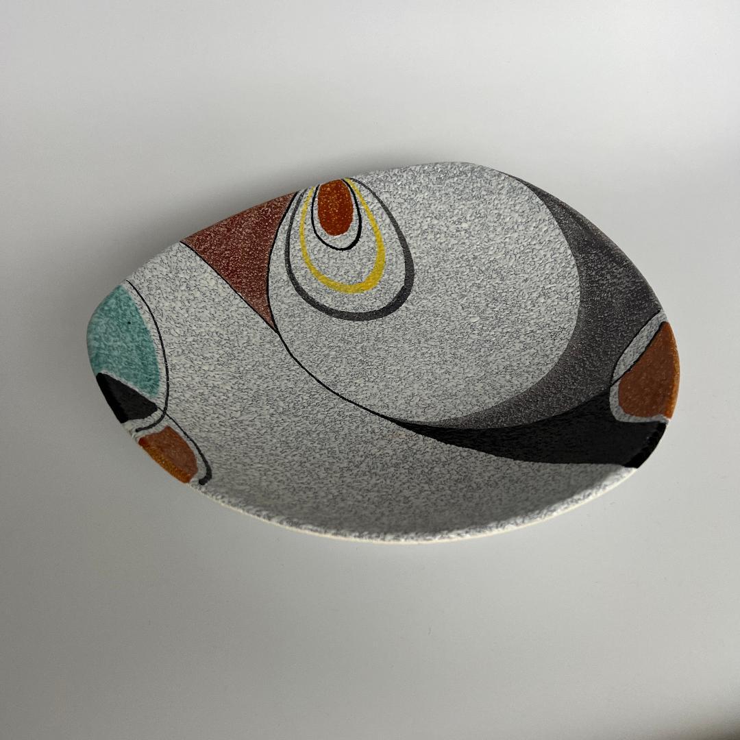 センターピース 1950年代 オランダ製 ゴーダ窯 ミッドセンチュリー 北欧