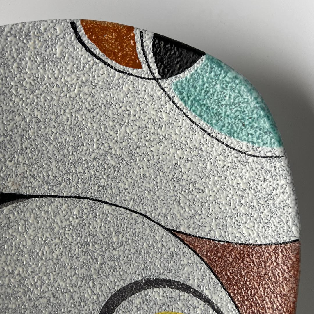 センターピース 1950年代 オランダ製 ゴーダ窯 ミッドセンチュリー 北欧