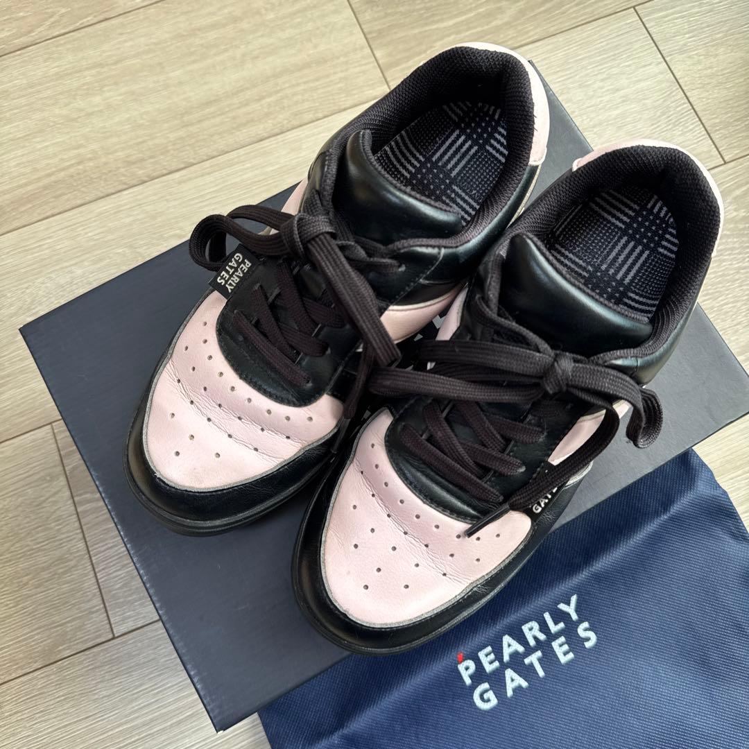 PEARLY GATESパーリーゲイツ ローカットゴルフシューズ2022年モデル