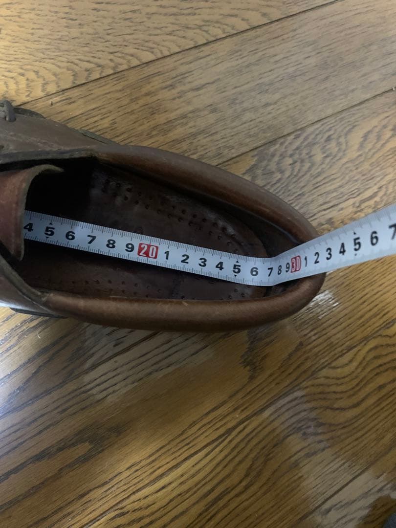 ラルフローレン　デッキシューズ　オールレザー　26cm