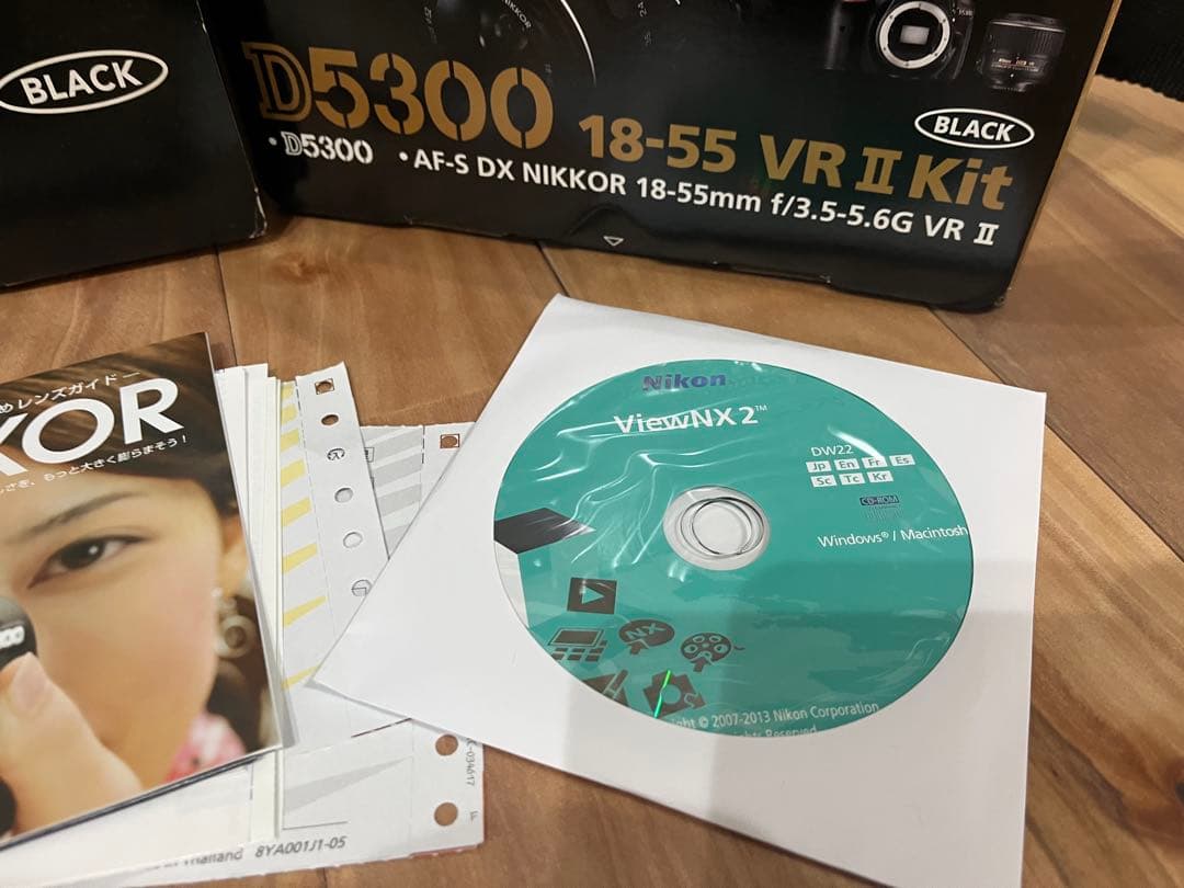 Nikon D5300 ブラック　ダブルズームキット　美品