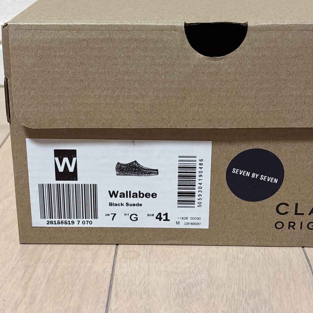 クラークス×セブンバイセブン　ワラビー　seven by seven