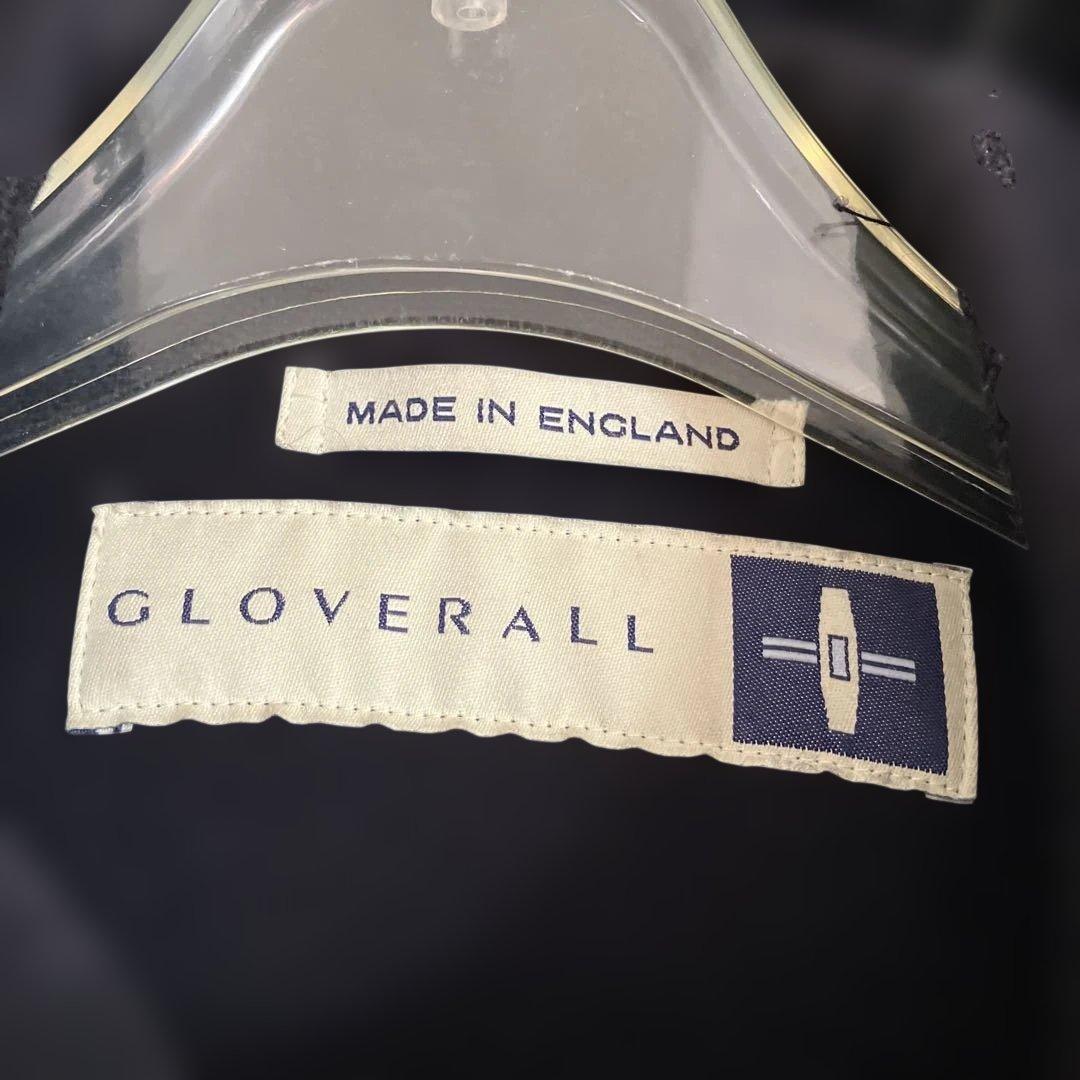 38 GLOVERALL ネイビー キングストン　moorbrook ヘリンボン