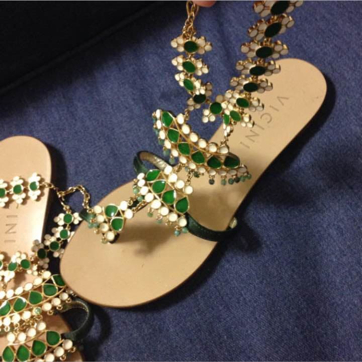 未使用☆VICINI☆フラット☆サンダル☆