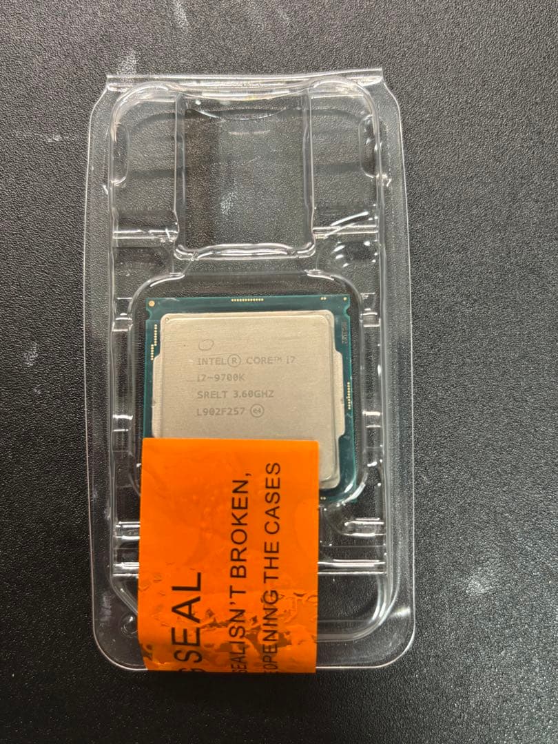 【動作確認済】CPU Intel Core i7-9700K