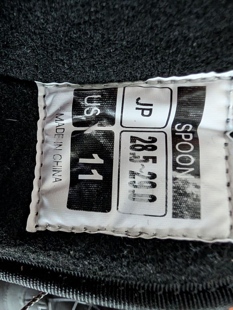 Spoon スノーボードブーツ ブラック JP 28.5