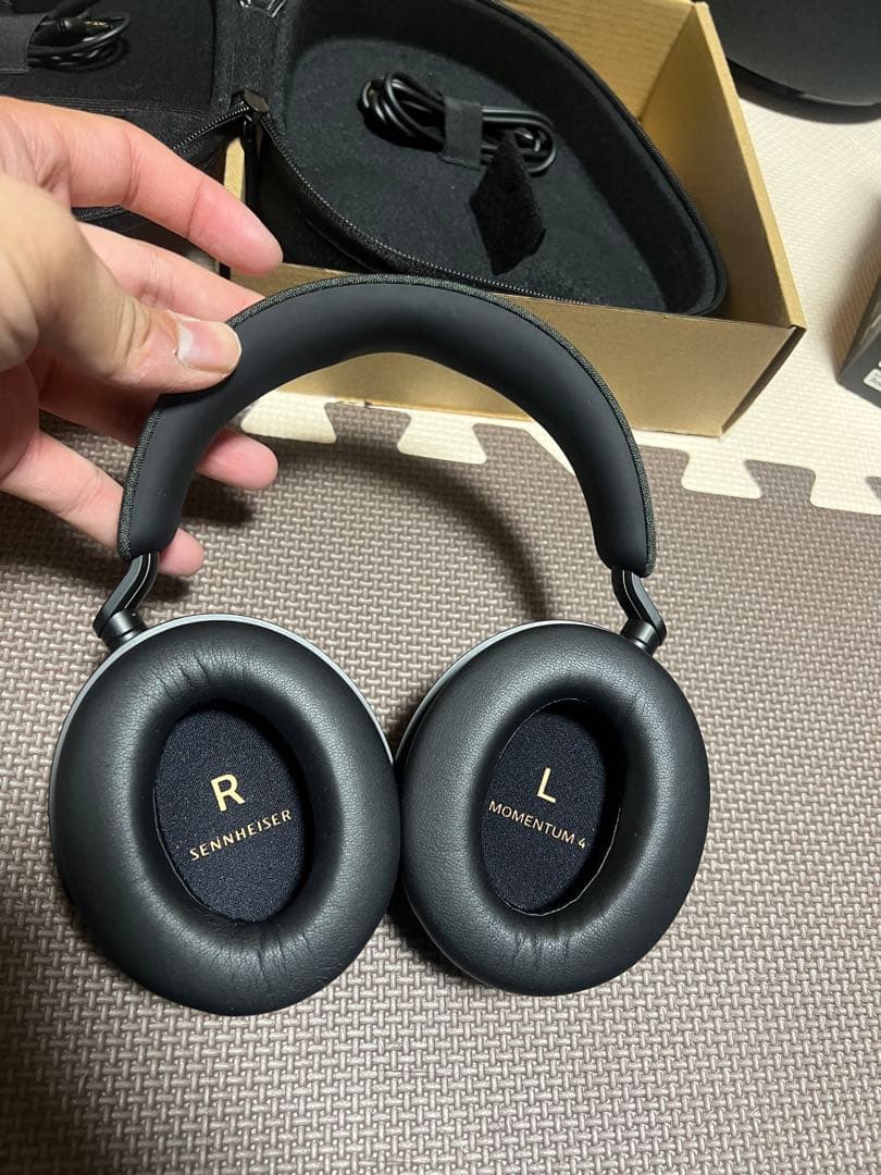 美品Sennheiser Momentum 4 限定コッパーワイヤレスヘッドホン