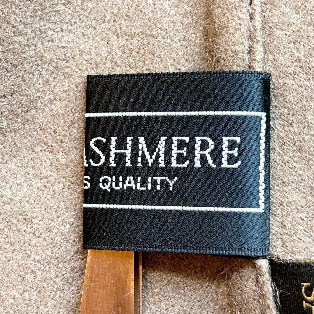 【極美品✨️】SAGAFURS カシミヤ 100% 本毛皮 フォックス ポンチョ