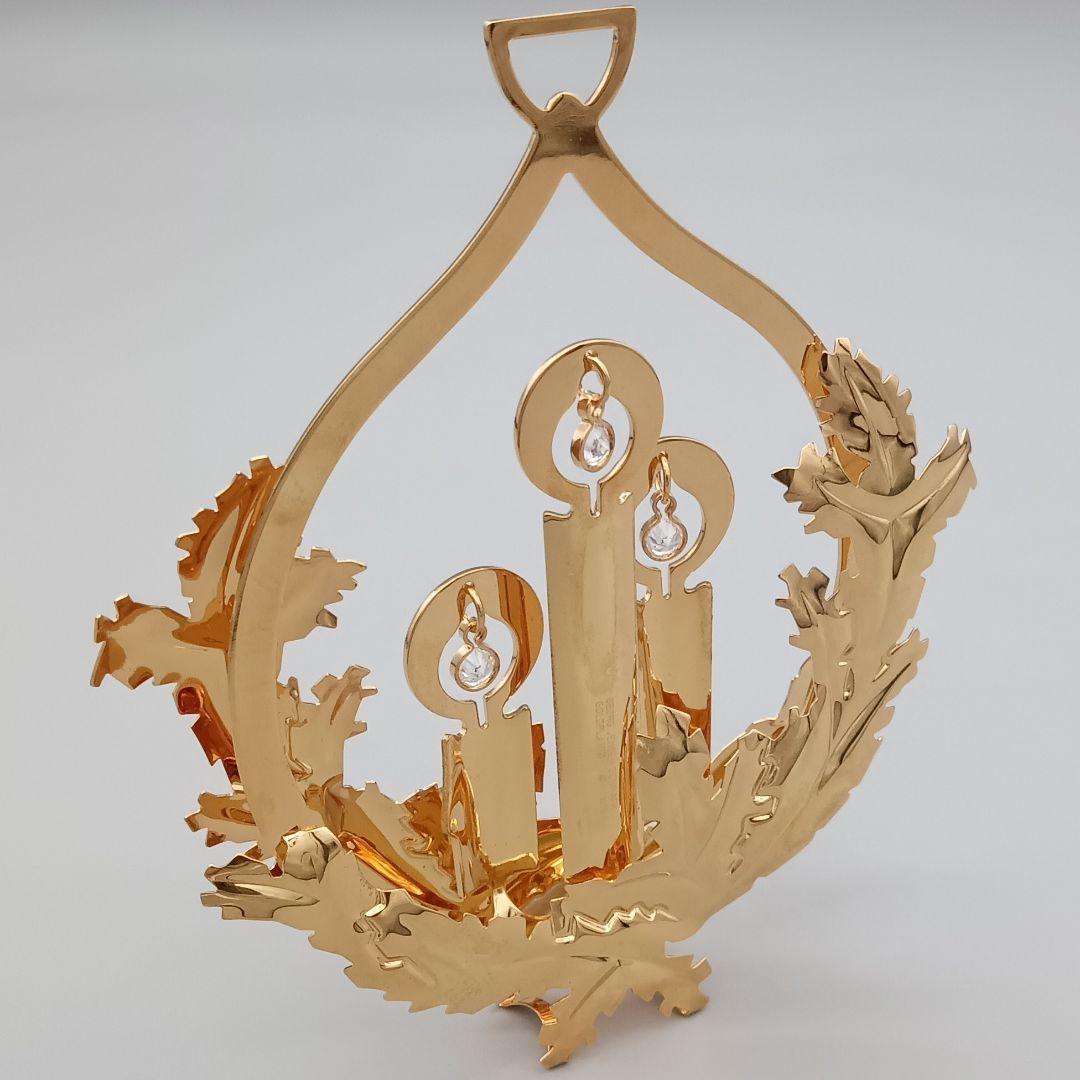 ジョージ ジェンセン イヤーオーナメント ５点 セット クリスマス 共箱