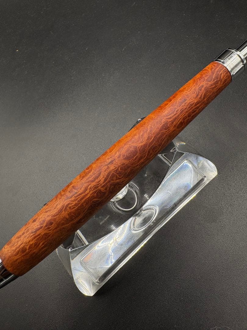 505極上　レースシーオーク　木軸シャーペン　ボールペン