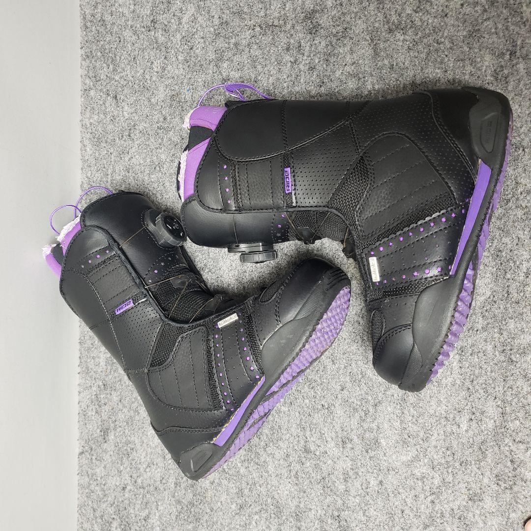 美品 RIDE 22.0cm レディース スノーボードブーツ