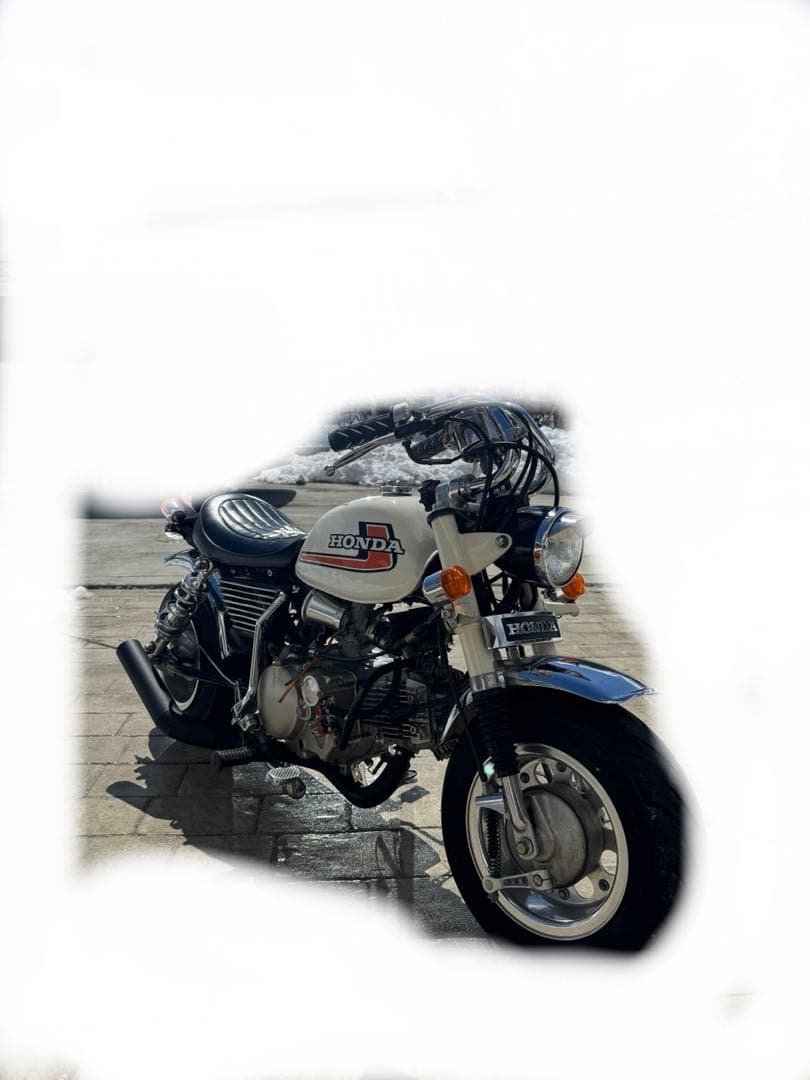 モンキー　鉄管　マフラー　ワイド