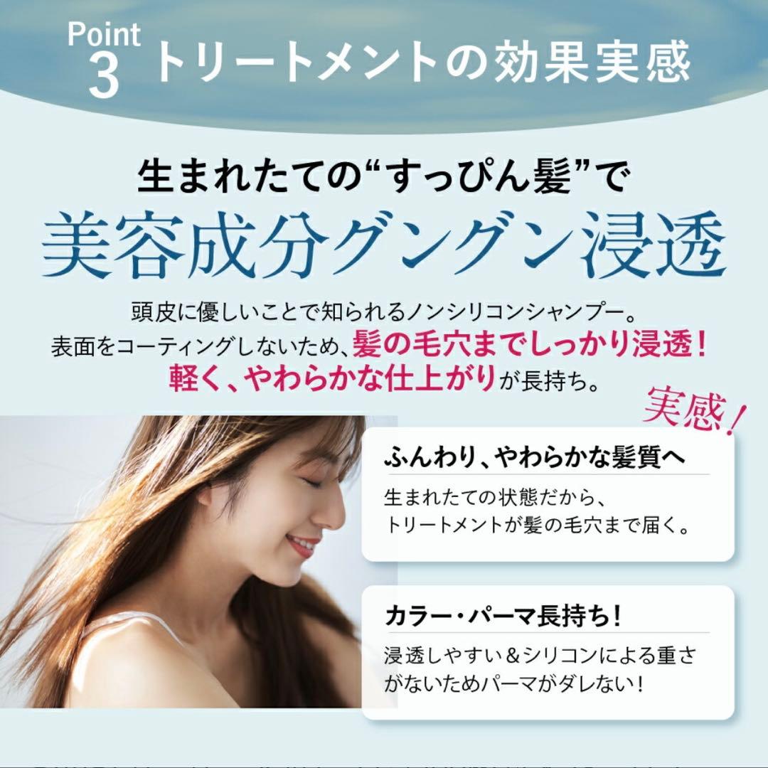 【新品/未使用】b.ris 炭酸 シャンプー4本セット