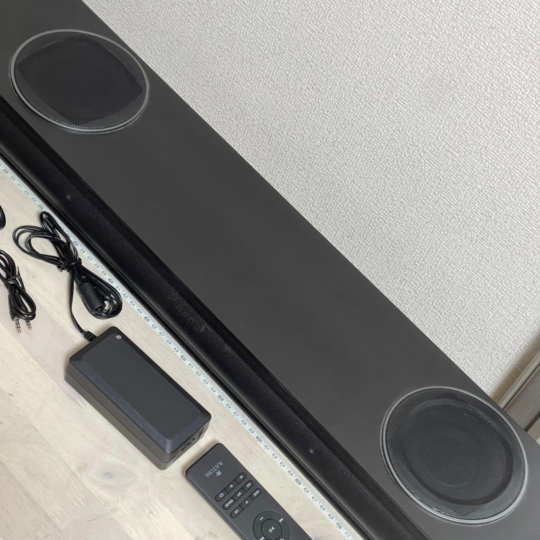 動作品　RATOM-1001 サウンドバー　スピーカー　テレビ　ホームシアター