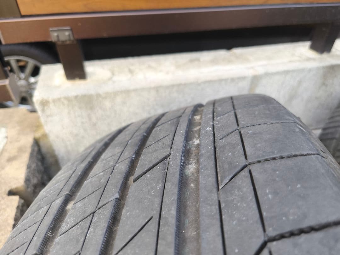 【送料込】アルファード純正ホイール、夏タイヤ４本セット