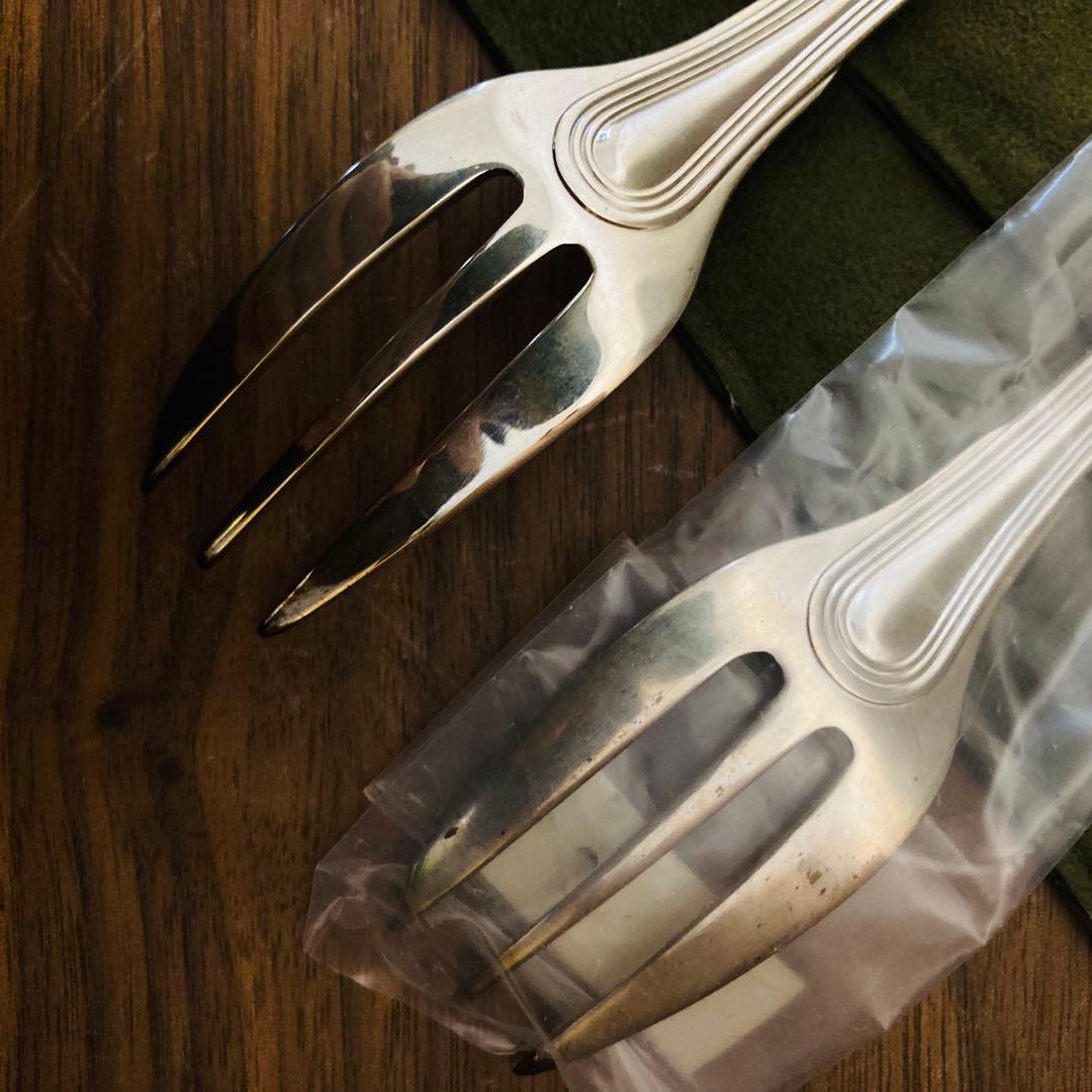 ★値下★クリストフル　銀　スターリングシルバー925 フォーク　2本