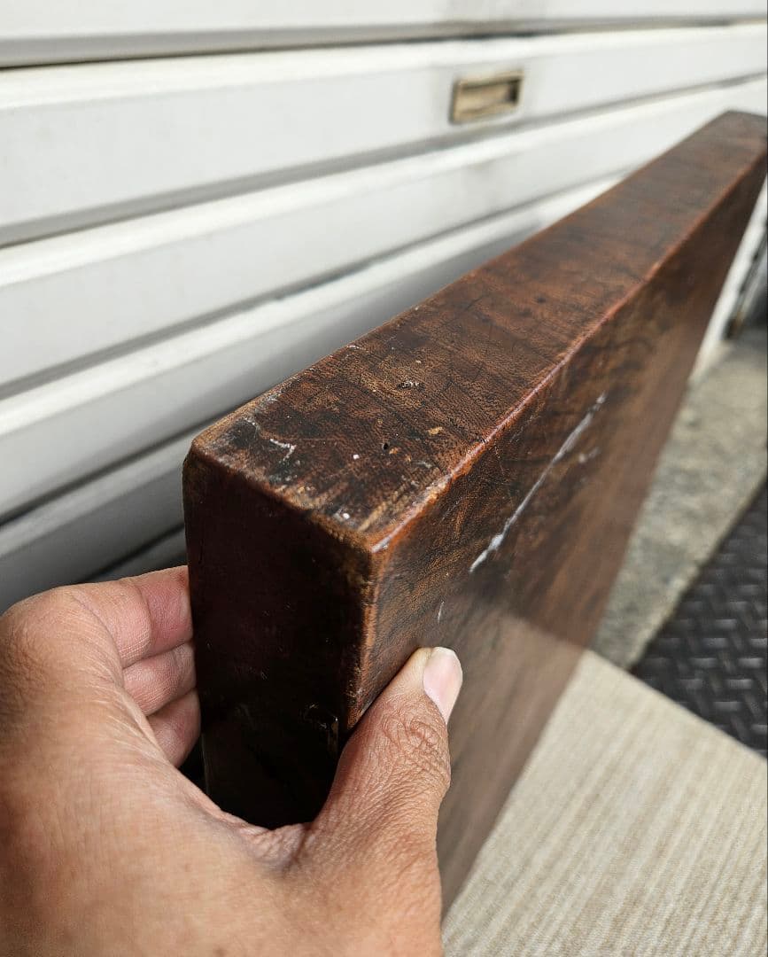 ジャパンヴィンテージ 一枚板 こたつ板天 厚さ約4cm 炬燵板 無垢材 木製