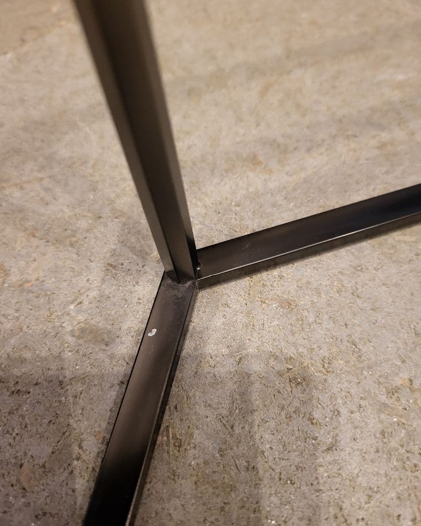 中古品 カッシーナイクスシー ヘキサゴン トリス サイドテーブル ガラス