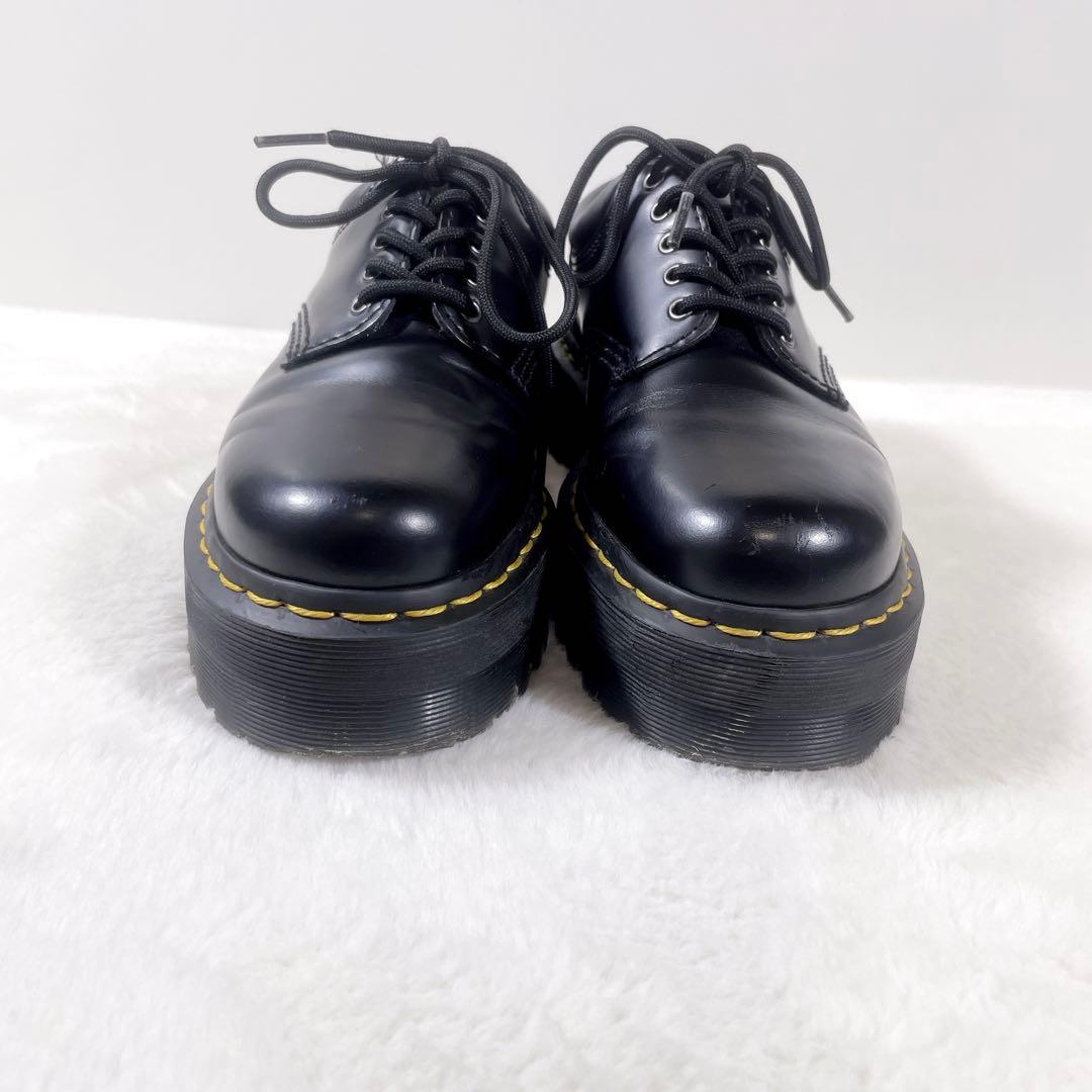 ドクターマーチン 8053 QUAD 厚底5ホール レザーシューズ UK4